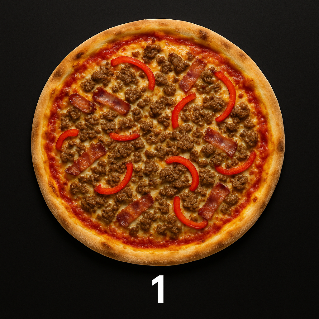 pizza 1 Pizza 1 - Billede 1