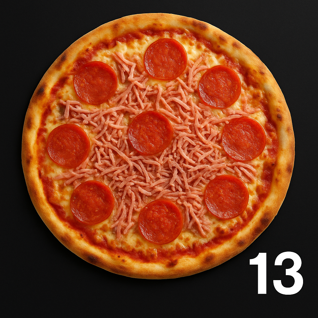 pizza 13 Pizza 13 - Billede 1