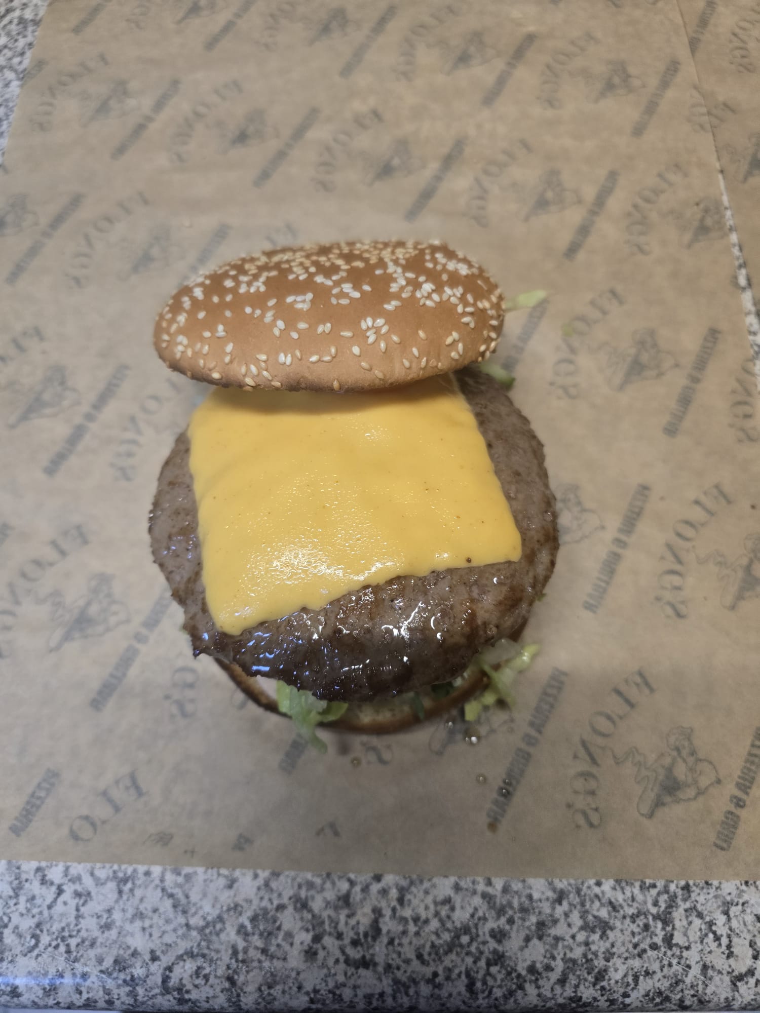 burger 43 43. Cheese Okse - Billede 1